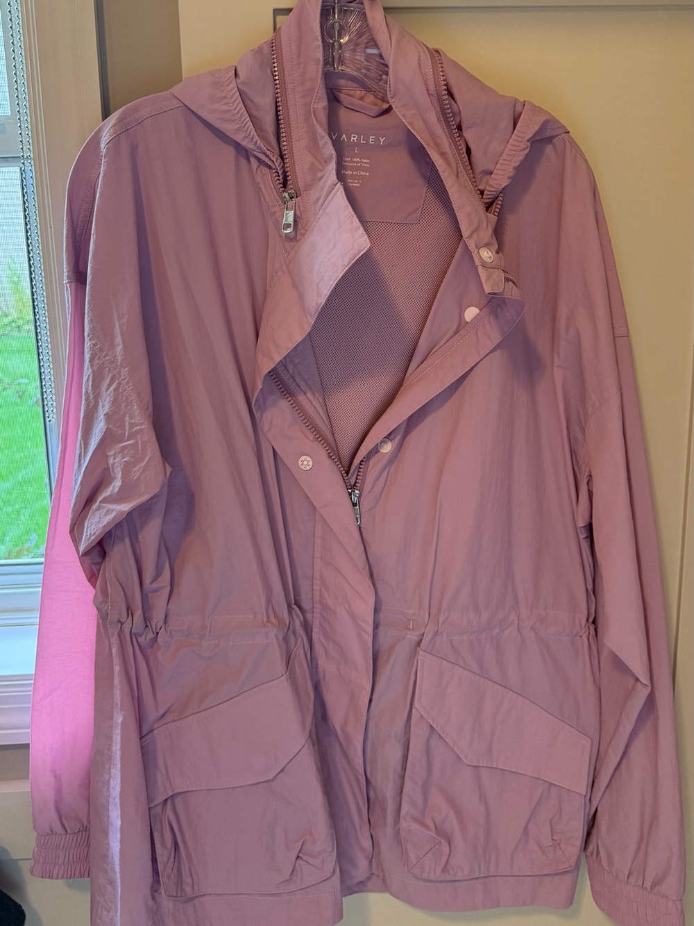 Varley Rose Lightweight Hooded Jacket